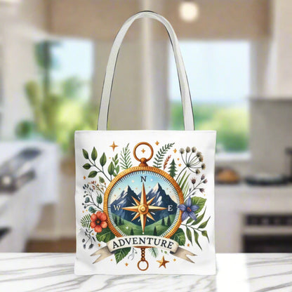 Adventure Compass Tote Bag
