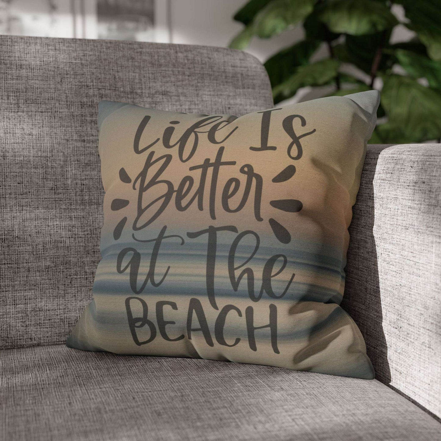 Life is Better at Beach Pillowcase