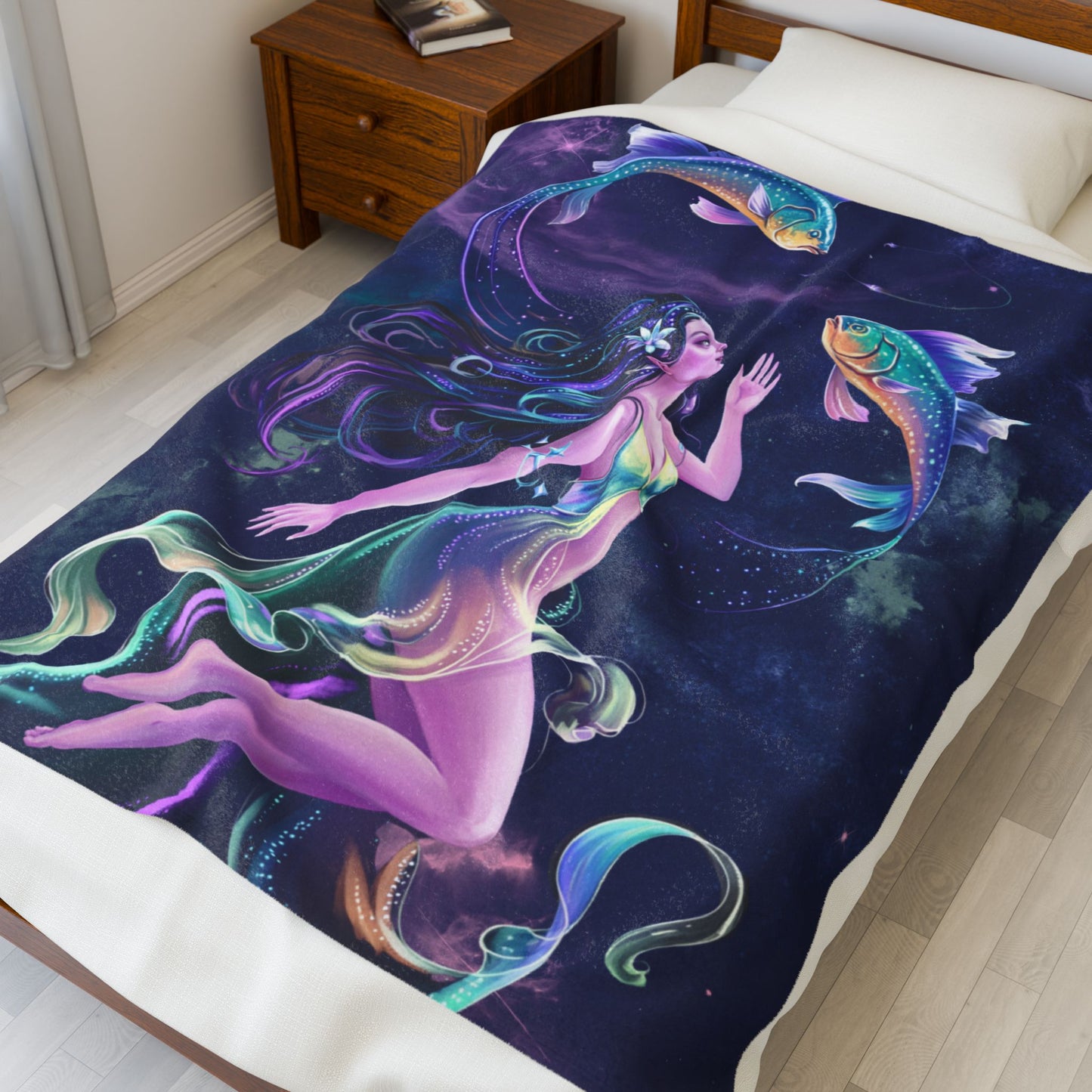 Celestial Mermaid Blanket
