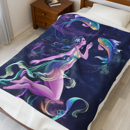 Celestial Mermaid Blanket