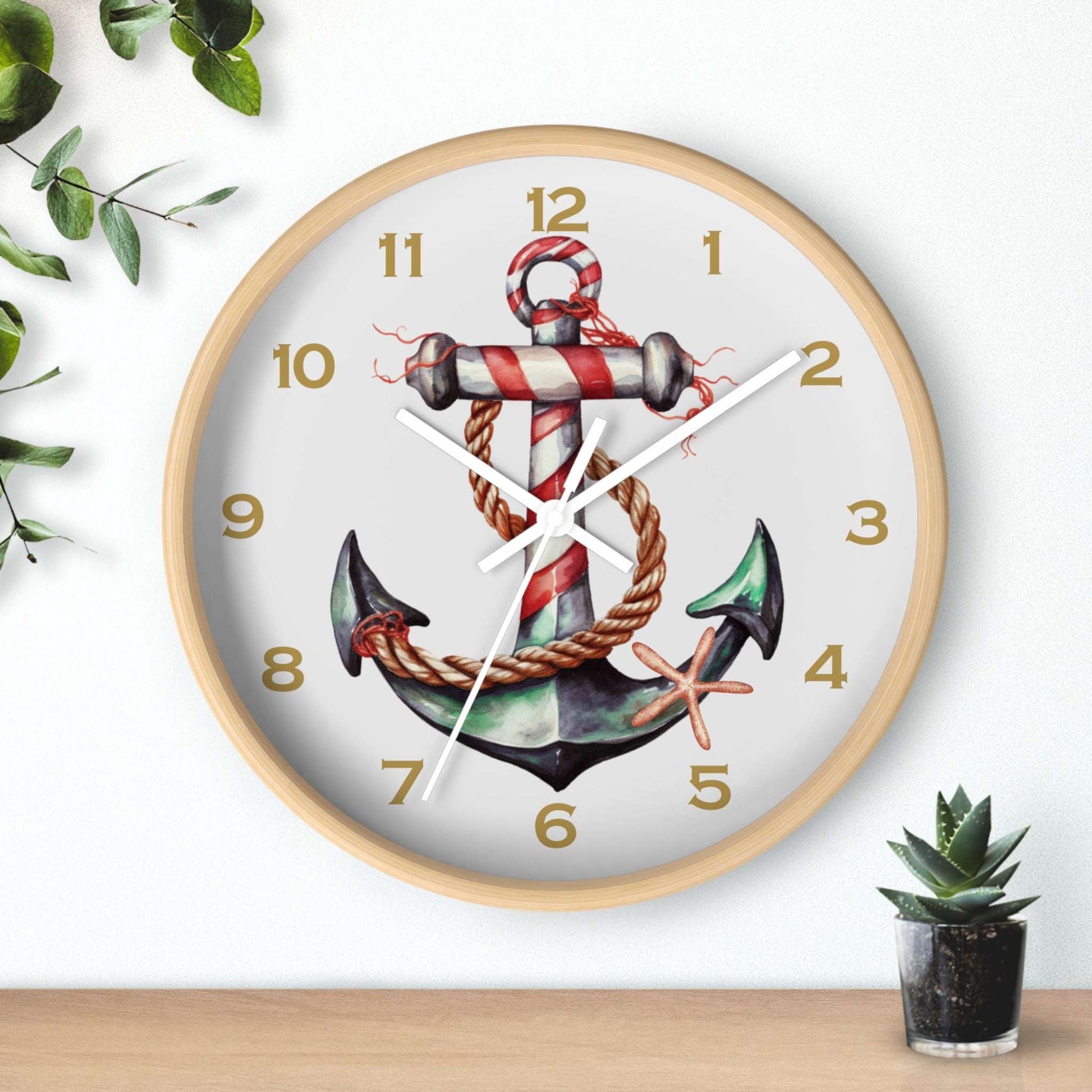 Anchor Wall Clock