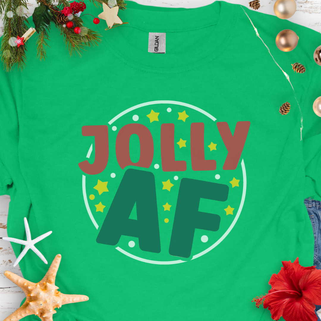 Jolly AF Christmas T-Shirt