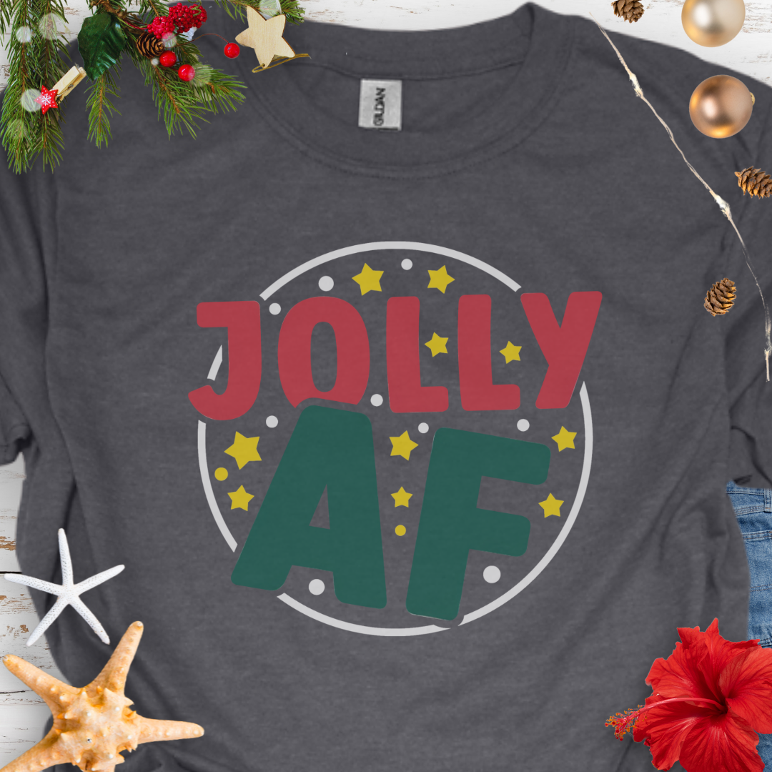 Jolly AF Christmas T-Shirt