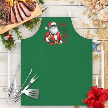 Beer Beach & BBQ Christmas Apron