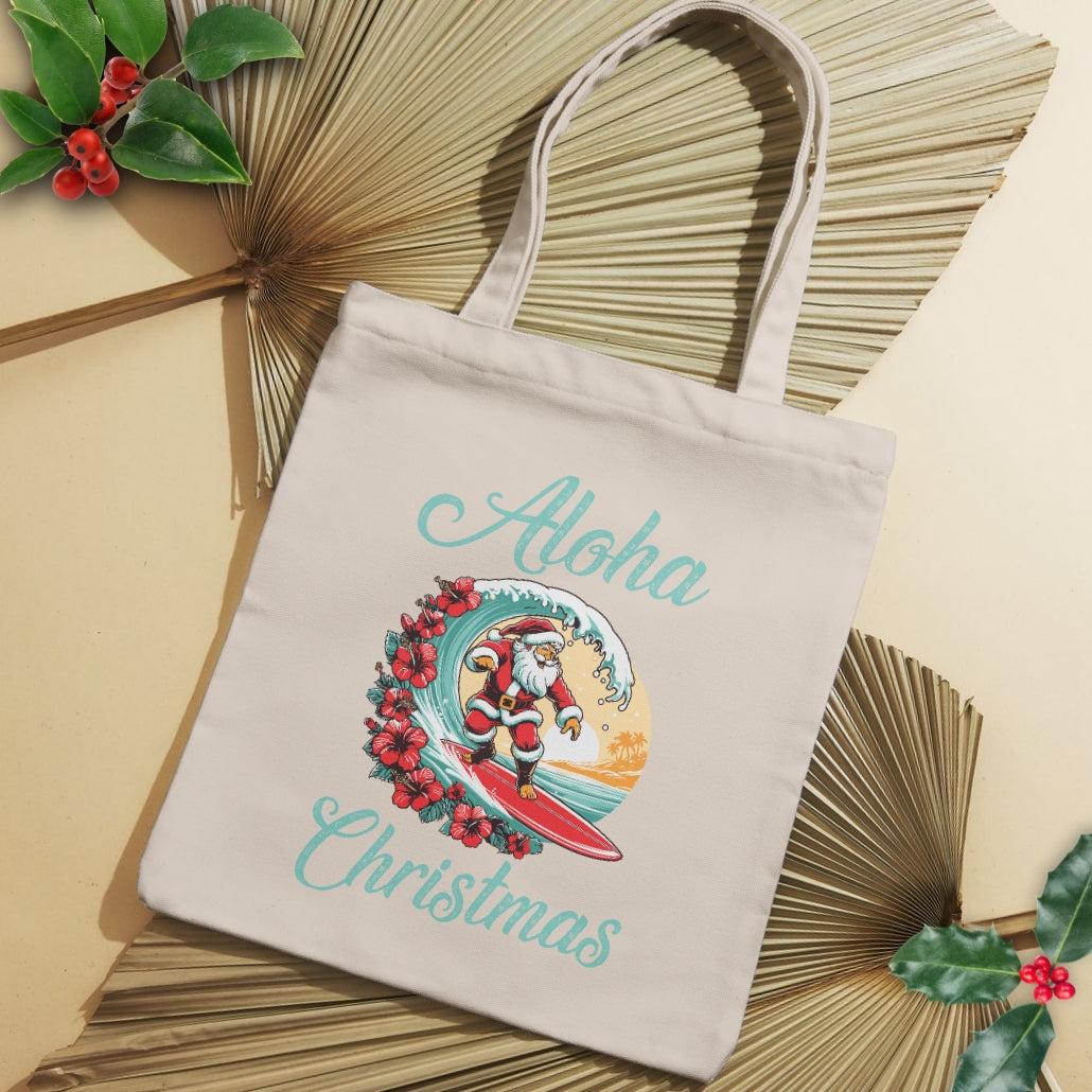 Aloha Christmas Tote Bag