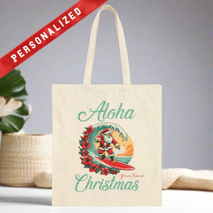 Aloha Christmas Tote Bag