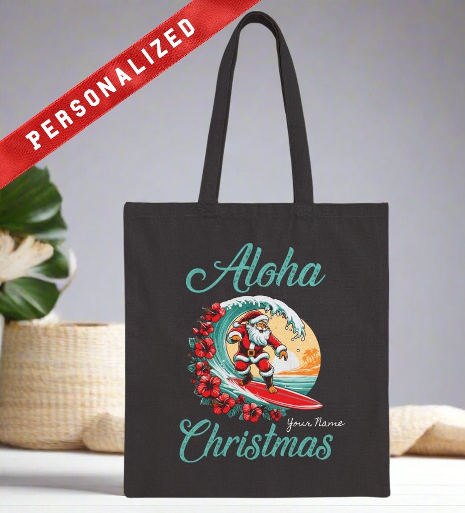 Aloha Christmas Tote Bag