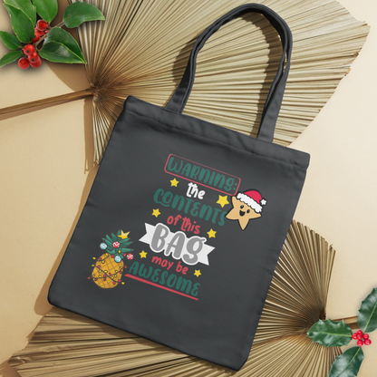 Contents Awesome Christmas Tote Bag