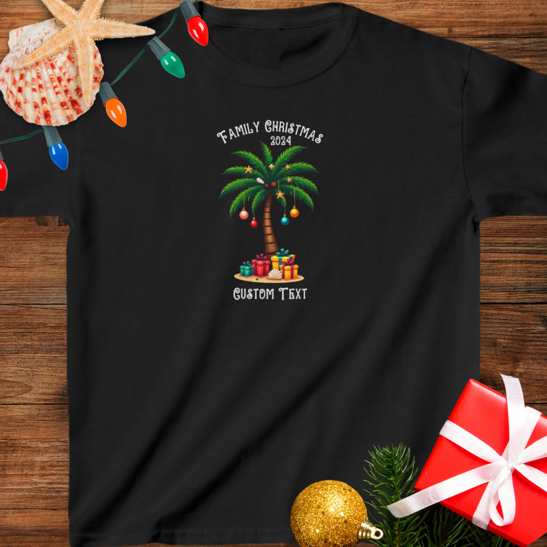 Family Christmas 2024 Child's T-shirt ~ Personalized