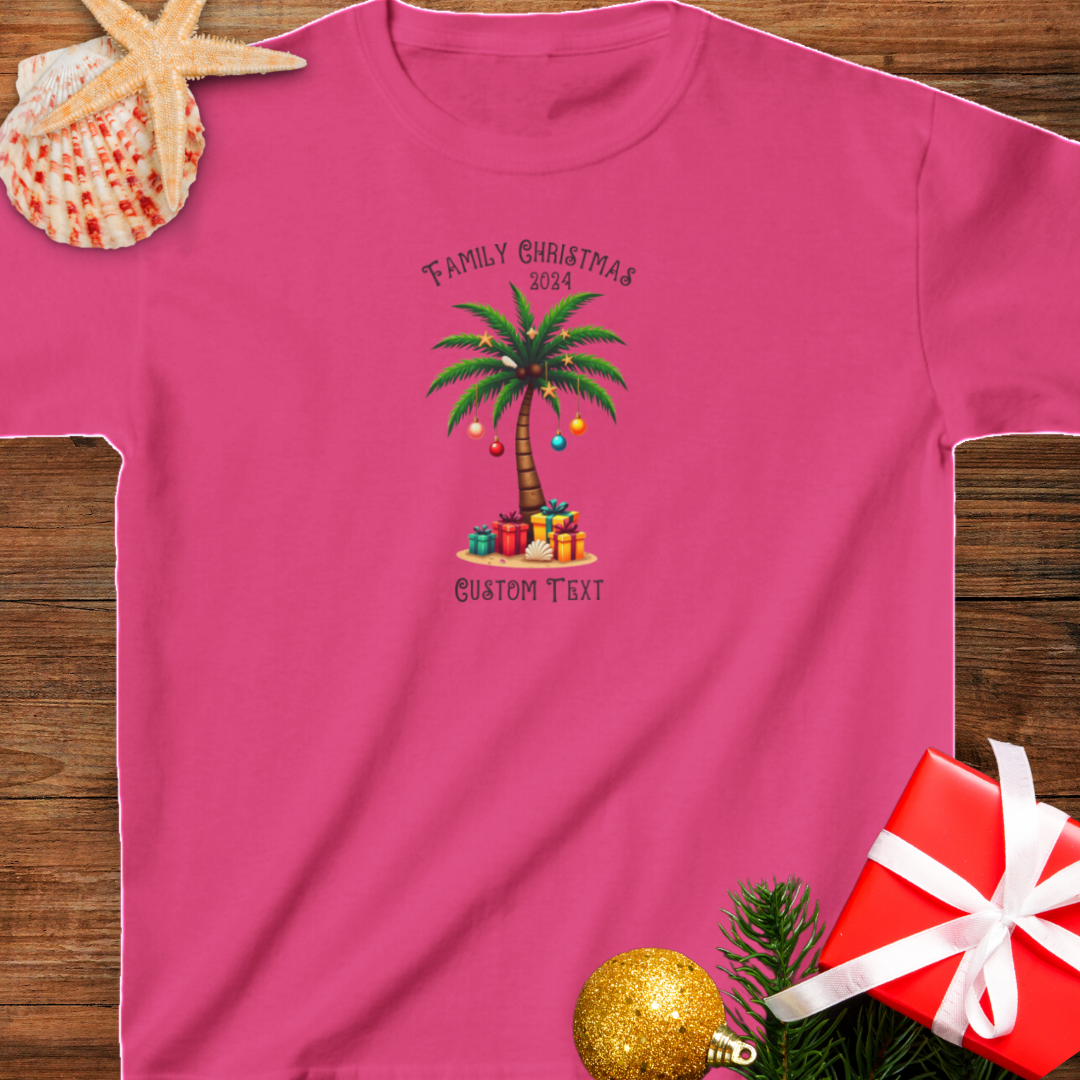 Family Christmas 2024 Child's T-shirt ~ Personalized