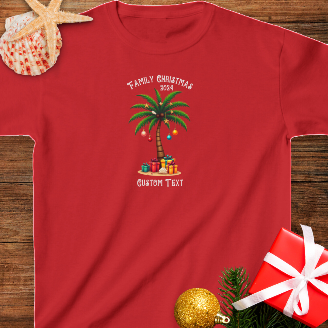 Family Christmas 2024 Child's T-shirt ~ Personalized