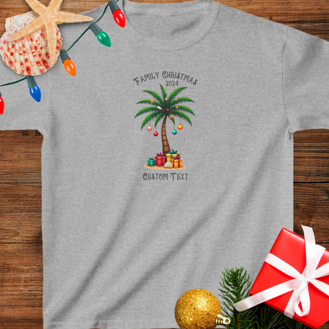 Family Christmas 2024 Child's T-shirt ~ Personalized