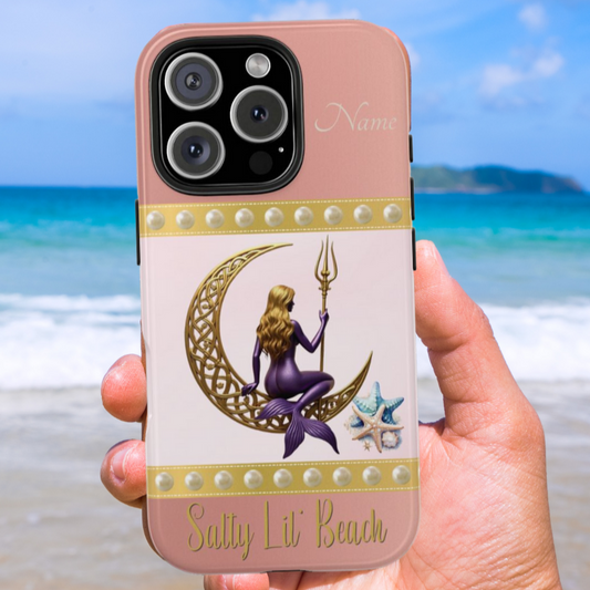 Salty Beach Mermaid Phone Case