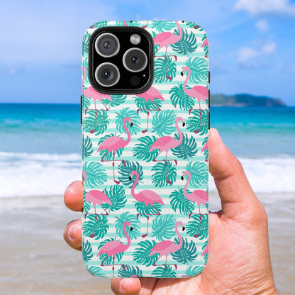 Tropical Flamingo Phone Case