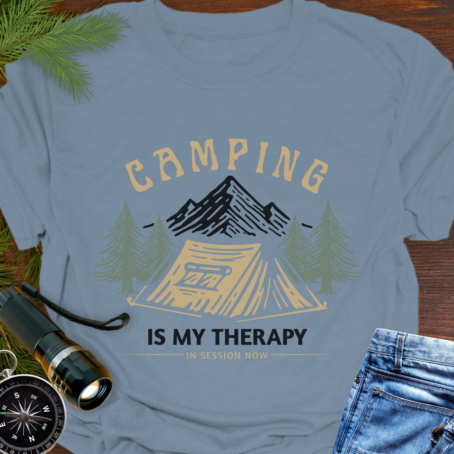 Camping Therapy T-Shirt