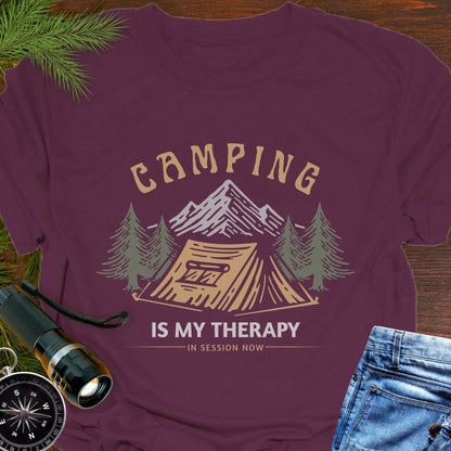 Camping Therapy T-Shirt