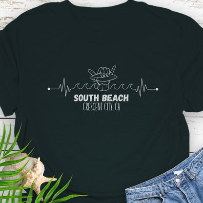 Surf South Beach Heartline T-Shirt