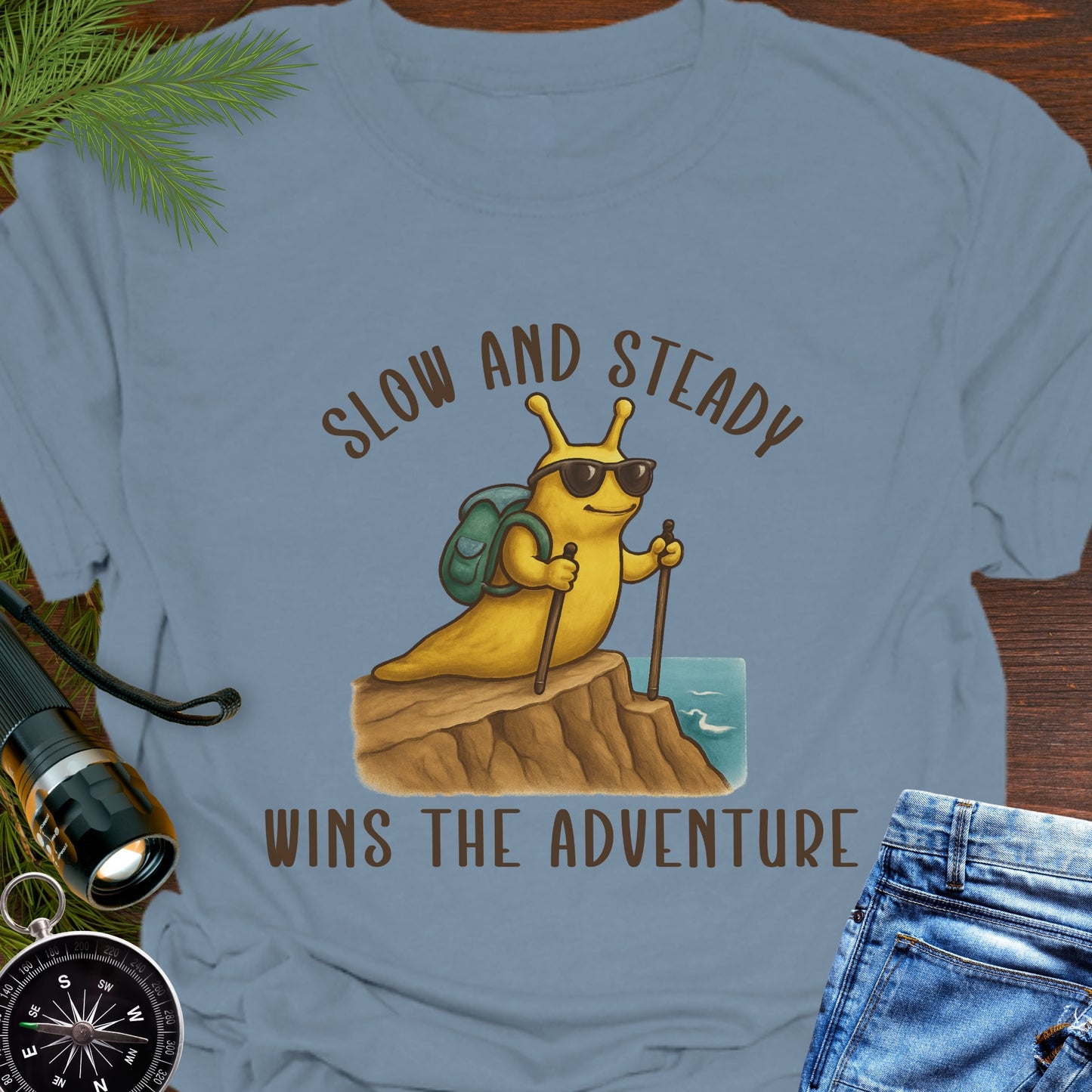 Slow and Steady Banana Slug T-Shirt
