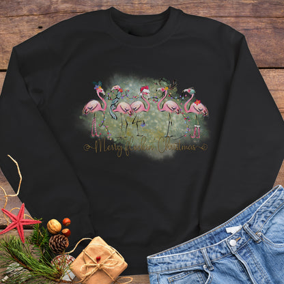 Merry Flockin' Christmas Sweatshirt