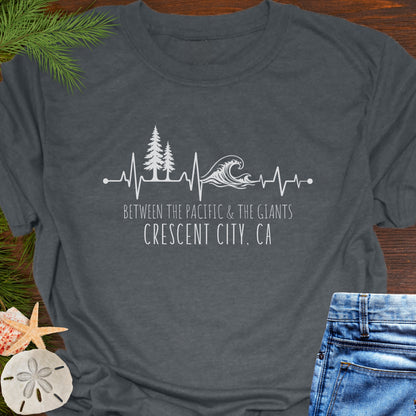Between the Pacific & the Giants Crescent City T-Shirt
