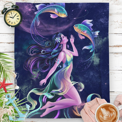 Celestial Mermaid Blanket