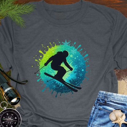 Ski Splash Silhouette T-Shirt