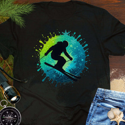 Ski Splash Silhouette T-Shirt
