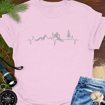 Ski Heartbeat T-Shirt