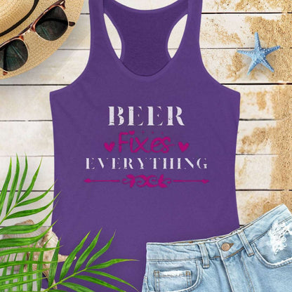 Beer Fixes Everything Women's Tank Top