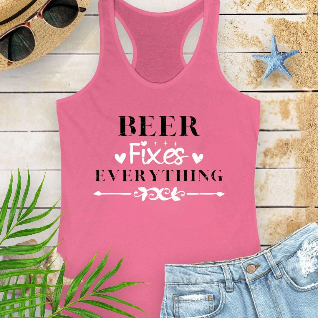 Beer Fixes Everything Women's Tank Top