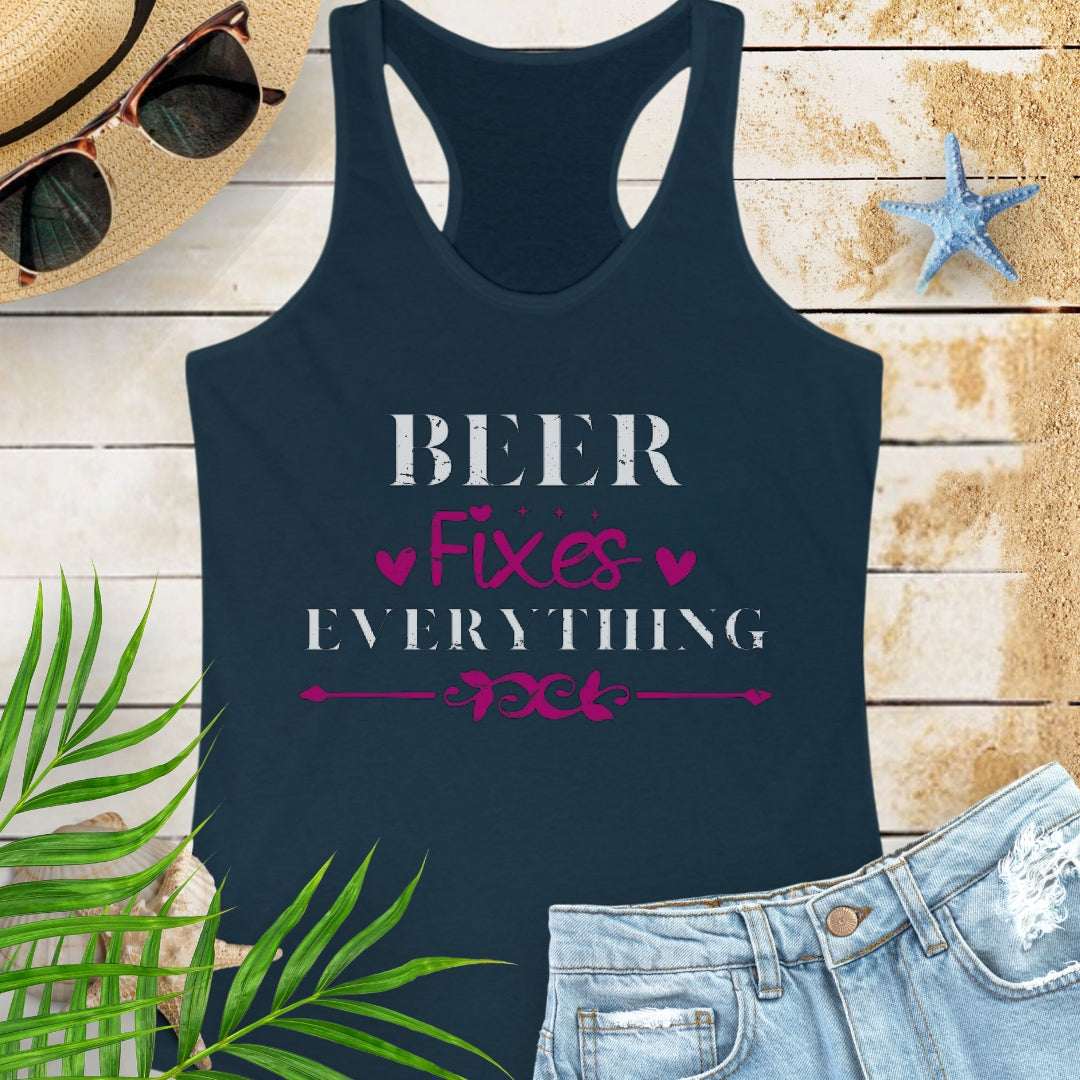 Beer Fixes Everything Women's Tank Top
