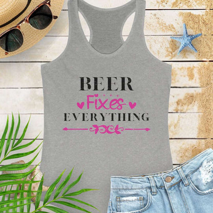 Beer Fixes Everything Women's Tank Top