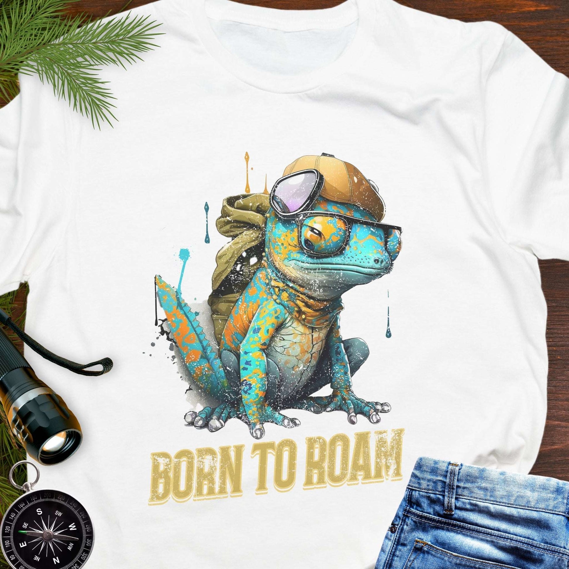 Born to Roam Salamander T-Shirt