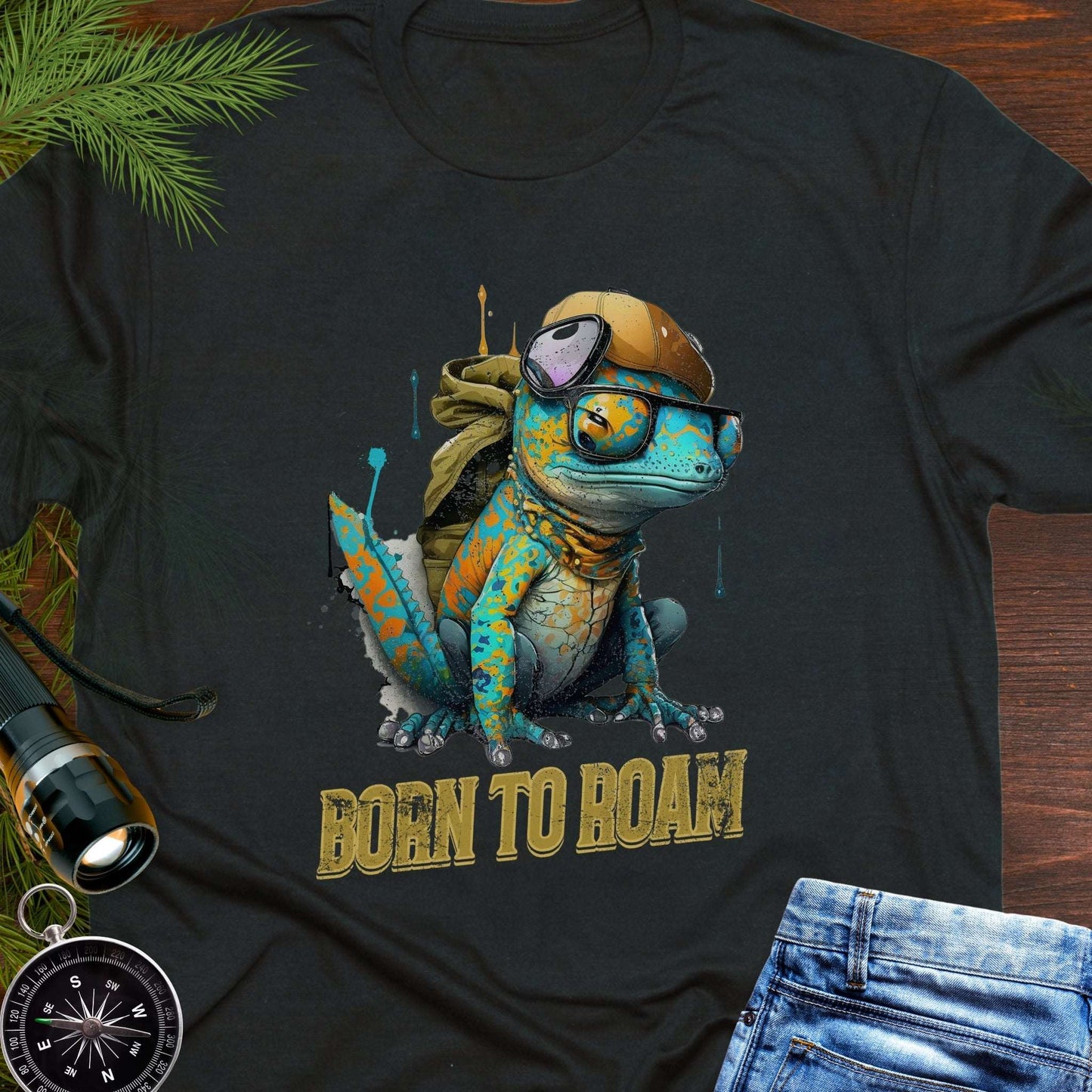 Born to Roam Salamander T-Shirt