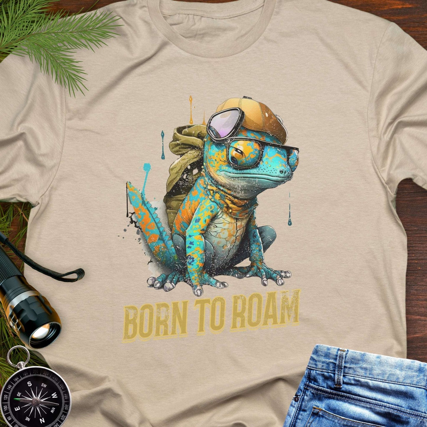 Born to Roam Salamander T-Shirt