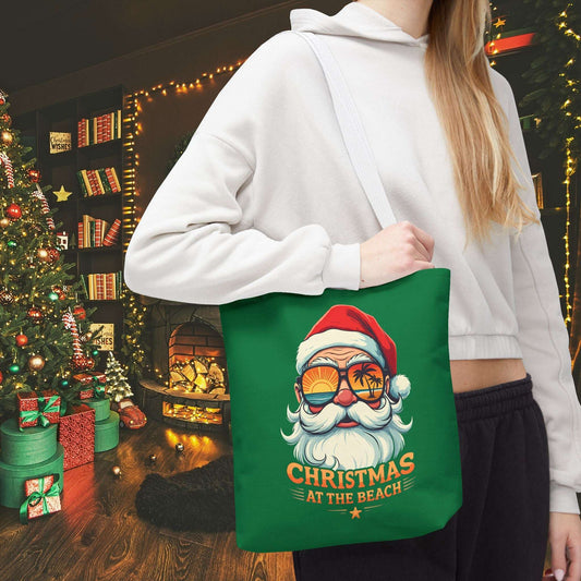 Beach Santa Tote Bag
