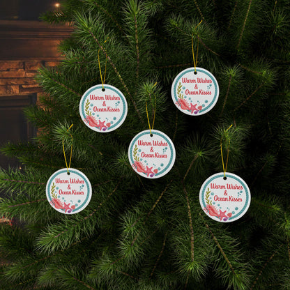 Warm Wishes Ocean Kisses Ornament Set