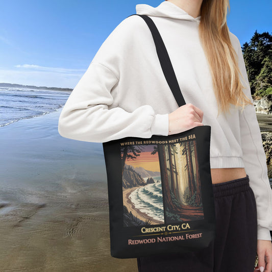 Crescent City & Redwood National Forest Tote Bag