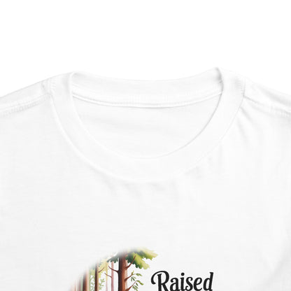 Raised between Redwoods Tides Toddler T-shirt