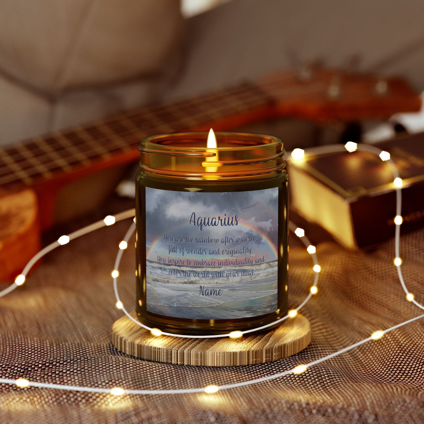 Aquarius Scented Candle (4oz, 9oz)