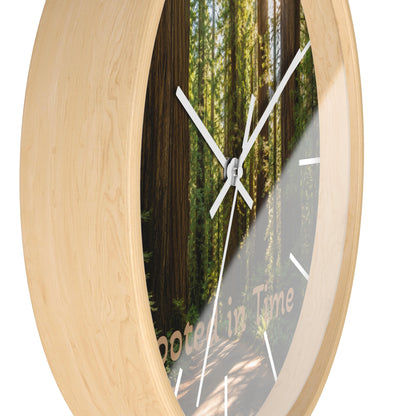 Redwood Forest Decorative Clock ~ Personalized