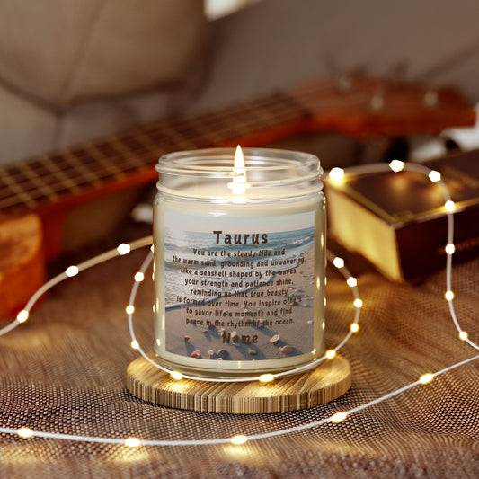 Taurus Scented Candle (4oz, 9oz)