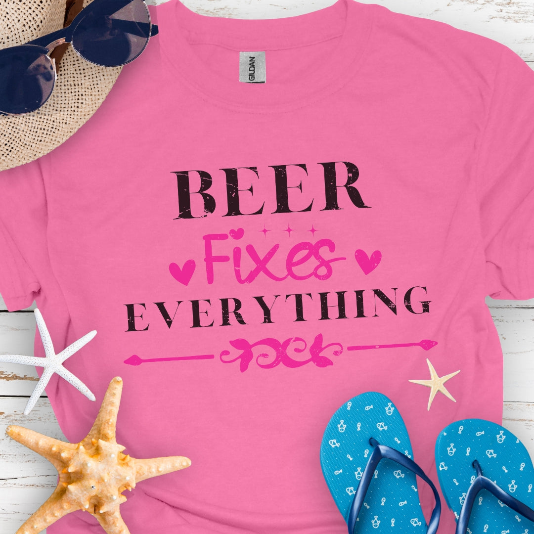 Beer Fixes Everything Tee