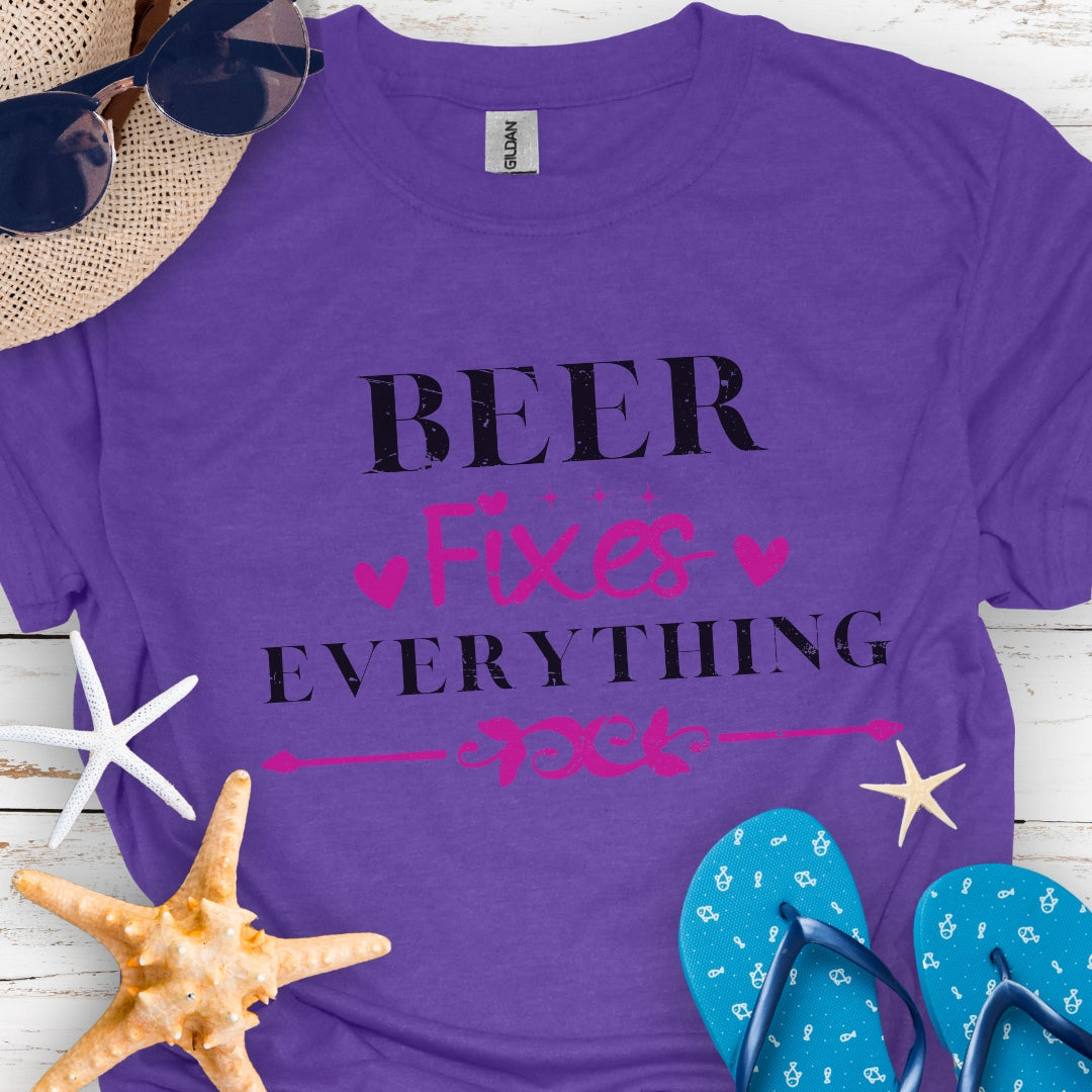 Beer Fixes Everything Tee