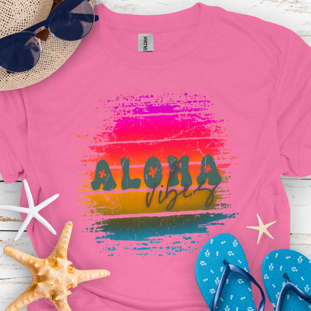 Aloha Sunset Vibes Tee