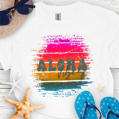 Aloha Sunset Vibes Tee