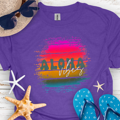 Aloha Sunset Vibes Tee