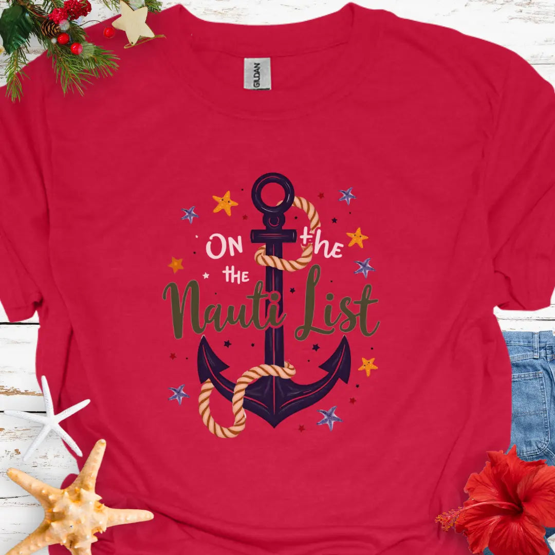 Anchor Nauti List T-Shirt  T-Shirt  Everythings Beachy