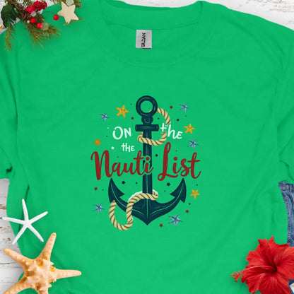 Anchor Nauti List T-Shirt  T-Shirt  Everythings Beachy