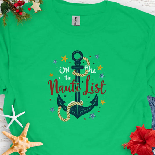 Anchor Nauti List T-Shirt  T-Shirt  Everythings Beachy
